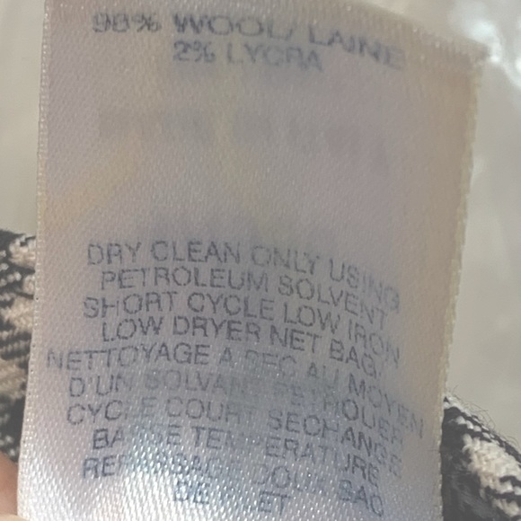 Oscar de la Renta Resort High Rise Wool Blend Pants - Picture 10 of 13